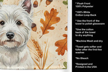 Load image into Gallery viewer, Westie Heirloom Fall Kitchen Towel