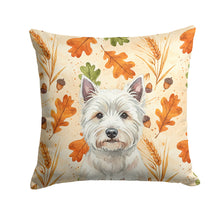 Load image into Gallery viewer, Westie Heirloom Fall Throw Pillow