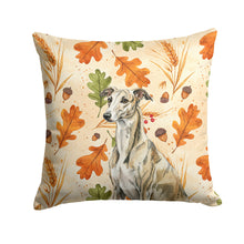 Load image into Gallery viewer, Brindle Whippet Heirloom Fall Throw Pillow