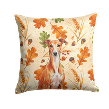 Load image into Gallery viewer, Red Whippet Heirloom Fall Throw Pillow