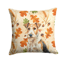 Load image into Gallery viewer, Wire Fox Terrier Heirloom Fall Throw Pillow