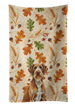 Load image into Gallery viewer, Wirehaired Pointing Griffon Heirloom Fall Kitchen Towel