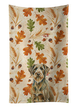 Load image into Gallery viewer, Chestnut Wirehaired Pointing Griffon Heirloom Fall Kitchen Towel