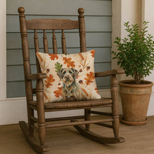 Load image into Gallery viewer, Chestnut Wirehaired Pointing Griffon Heirloom Fall Throw Pillow