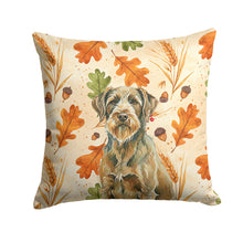 Load image into Gallery viewer, Chestnut Wirehaired Pointing Griffon Heirloom Fall Throw Pillow