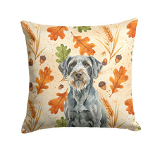 Load image into Gallery viewer, Steel Gray Wirehaired Pointing Griffon Heirloom Fall Throw Pillow