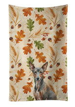 Load image into Gallery viewer, Xoloitzcuintli Heirloom Fall Kitchen Towel