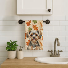 Load image into Gallery viewer, Yorkiepoo Heirloom Fall Kitchen Towel