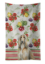 Load image into Gallery viewer, Afghan Hound Vegetables Kitchen Towel