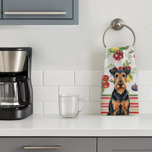 Load image into Gallery viewer, Airedale Terrier Vegetables Kitchen Towel