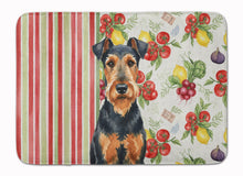 Load image into Gallery viewer, Airedale Terrier Vegetables Memory Foam Kitchen Mat