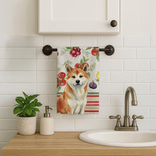 Load image into Gallery viewer, Red Akita Vegetables Kitchen Towel