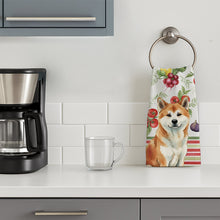 Load image into Gallery viewer, Red Akita Vegetables Kitchen Towel