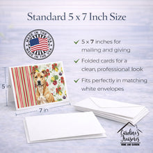 Load image into Gallery viewer, Fawn American Staffordshire Terrier Vegetables Greeting Cards Pack of 8