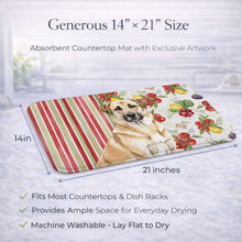 Load image into Gallery viewer, Anatolian Shepherd Dog Vegetables Dish Drying Mat