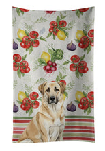 Load image into Gallery viewer, Anatolian Shepherd Dog Vegetables Kitchen Towel