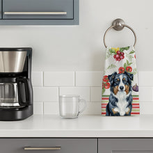 Load image into Gallery viewer, Black Australian Shepherd Vegetables Kitchen Towel