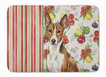 Load image into Gallery viewer, Brindle and White Basenji Vegetables Memory Foam Kitchen Mat