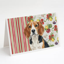 Load image into Gallery viewer, Beagle Vegetables Greeting Cards Pack of 8