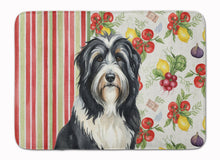 Load image into Gallery viewer, Black Bearded Collie Vegetables Memory Foam Kitchen Mat