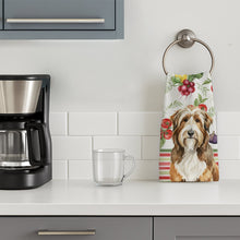 Load image into Gallery viewer, Brown Bearded Collie Vegetables Kitchen Towel