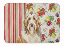 Load image into Gallery viewer, Fawn Bearded Collie Vegetables Memory Foam Kitchen Mat