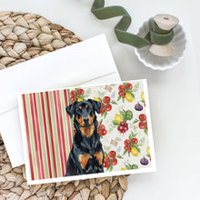 Load image into Gallery viewer, Beauceron Vegetables Greeting Cards Pack of 8