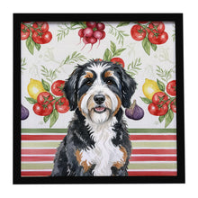 Load image into Gallery viewer, Berndoodle Vegetables Framed Metal Print