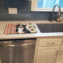 Load image into Gallery viewer, Bernese Mountain Dog Vegetables Dish Drying Mat