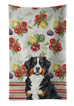 Load image into Gallery viewer, Bernese Mountain Dog Vegetables Kitchen Towel