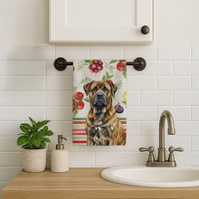 Load image into Gallery viewer, Brindle Boerboel Vegetables Kitchen Towel