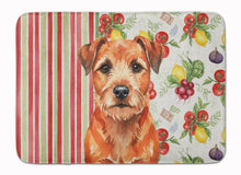 Load image into Gallery viewer, Red Border Terrier Vegetables Memory Foam Kitchen Mat