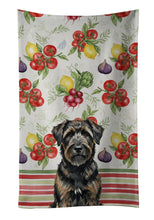 Load image into Gallery viewer, Brindle Bouvier des Flandres Vegetables Kitchen Towel