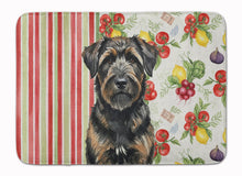 Load image into Gallery viewer, Brindle Bouvier des Flandres Vegetables Memory Foam Kitchen Mat