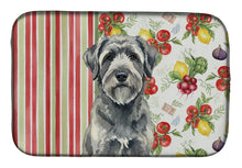Load image into Gallery viewer, Gray Bouvier des Flandres Vegetables Dish Drying Mat