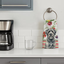 Load image into Gallery viewer, Gray Bouvier des Flandres Vegetables Kitchen Towel