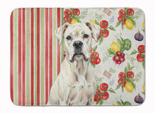 Load image into Gallery viewer, White Boxer Vegetables Memory Foam Kitchen Mat