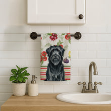 Load image into Gallery viewer, Black Briard Vegetables Kitchen Towel
