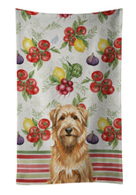 Load image into Gallery viewer, Tawny Briard Vegetables Kitchen Towel