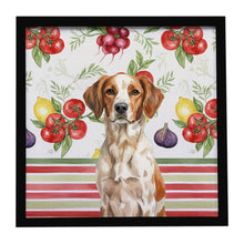 Load image into Gallery viewer, Roan Brittany Vegetables Framed Metal Print