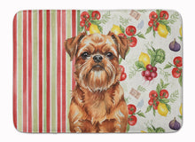 Load image into Gallery viewer, Red Brussels Griffon Vegetables Memory Foam Kitchen Mat