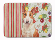 Load image into Gallery viewer, Red and White Bull Terrier Vegetables Memory Foam Kitchen Mat