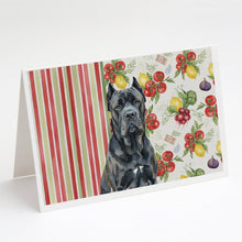 Load image into Gallery viewer, Cane Corso Vegetables Greeting Cards Pack of 8