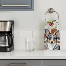 Load image into Gallery viewer, Blue Merle Cardigan Welsh Corgi Vegetables Kitchen Towel