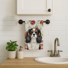 Load image into Gallery viewer, Tricolor Cavalier Spaniel Vegetables Kitchen Towel
