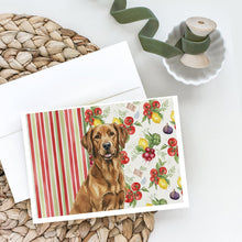 Load image into Gallery viewer, Chesapeake Bay Retriever Vegetables Greeting Cards Pack of 8