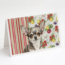 Load image into Gallery viewer, Chihuahua Vegetables Greeting Cards Pack of 8
