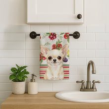 Load image into Gallery viewer, Cream Chihuahua Vegetables Kitchen Towel