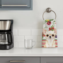Load image into Gallery viewer, Cream Chihuahua Vegetables Kitchen Towel