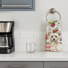 Load image into Gallery viewer, Powderpuff Chinese Crested Vegetables Kitchen Towel